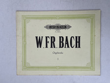 Noten. W.Fr. Bach. Orgelwerke