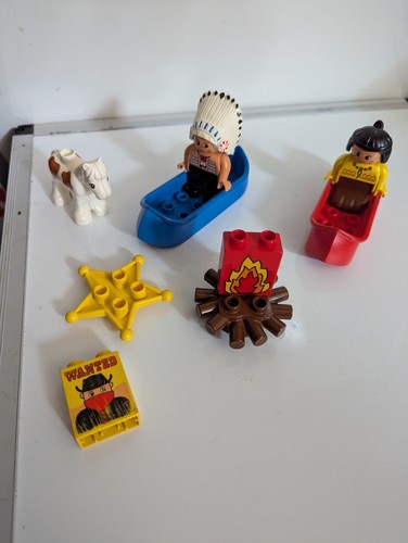 Lego duplo vintage cowboy und - vintage,