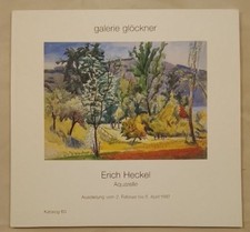 Erich Heckel - Aquarelle. Heckel, Erich: