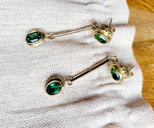Vintage ohrring mit - vintage,