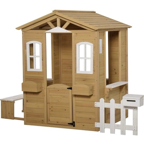 Outsunny kinderspielhaus aus - outsunny,