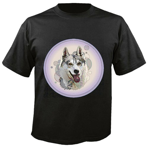 Shirt husky hund - husky,