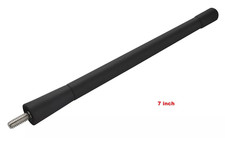 7" Short Black Rubber Antenna