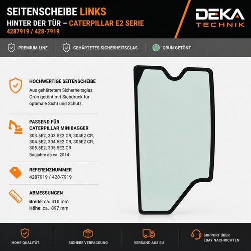 Seitenscheibe links