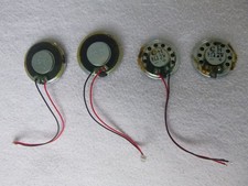 4 Breitband-Lautsprecher 2Watt 8 Ohm 28und32mm Dm Einbau-Tiefe 6mm 100-16.500 Hz