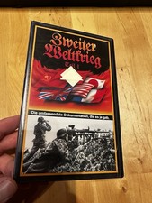 VHS - Video Kassette "Zweiter Weltkrieg"  Teil 1 und 2 Top Zustand