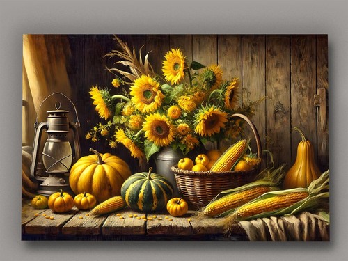 Stillleben mit sonnenblumen - stillleben,