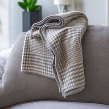 Eagle Products Plaid Arthur Mittlegrau/Weiß 130 x 200 cm 