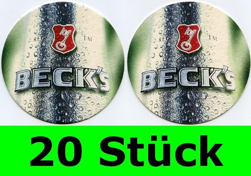 Stück bierdeckel beck s - stück, beck's