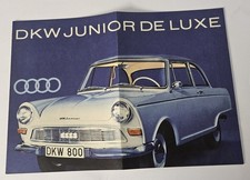 DKW Junior de Luxe 1961-1963 Prospekt (A1299) FAKSIMILE Archiv Verlag