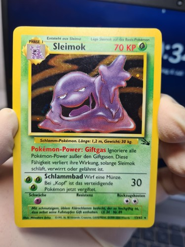 Sleimok fossil holo vintage - sleimok,