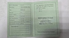 Simson registrierschein - simson,