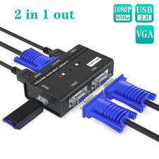 MT-VIKI 2 Port VGA KVM Switch
