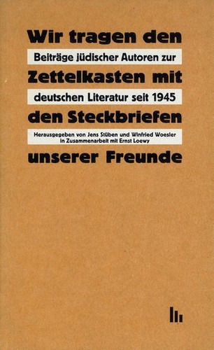 Wir tragen den - ", zettelkasten