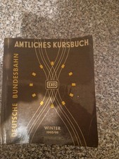 DB Kursbuch bundesbahn winter