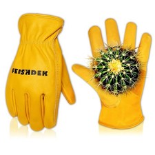 Leder Handschuhe Arbeitshandschuhe Herren Gartenhandschuhe Dornenfest Damen