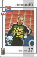 Peter Sirch - SpVgg Unterhaching - Saison 2000/2001 - Autogrammkarte  