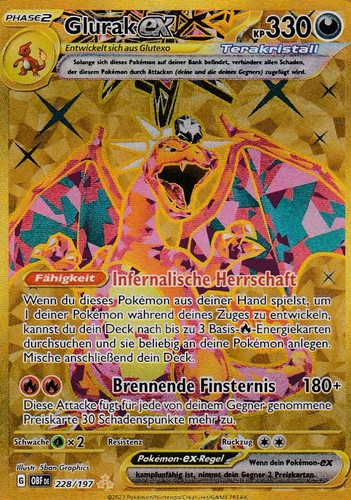 Glurak 228 197 hyper - 228/197, rare