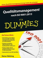 Qualitätsmanagement nach ISO 9001:2015 für Dummies | Rainer Weltring | 2016