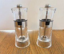 PEUGEOT Mühlenset OSLO - Pfeffer- und Salzmühle - Acryl mit Stahlmahlwerk - 14cm