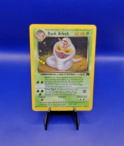 Dunkles arbok team rocket - arbok,