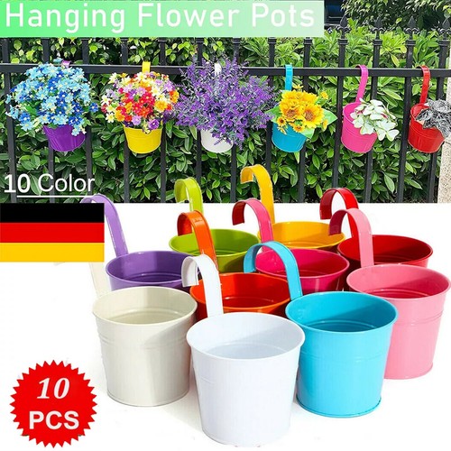 Blumentopf bunt - x,