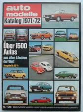 Auto Katalog von AMS    1971/72   -  Nr.  15