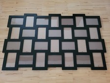 Bilderrahmen Collage Kunststoff schwarz