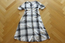 H&M mama Umstands-kleid maternity Gr.XS/34 schwarz weiß festlich Schwangerschaft