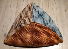 Antikes Dreieck - Kissen für Schreibtisch -/Klavierstuhl, Handarbeit, Unikat,...