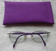 Brille Nr 4 Sehhilfe R +3,00 L +3,0 Gleitsicht Kunststoff Stepper Titan Tönung