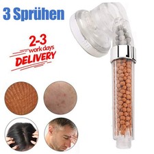 Duschkopf-Badezimmer Hoch Turbo Druck Kraftvoll Wassersparend Filter Duschbrause