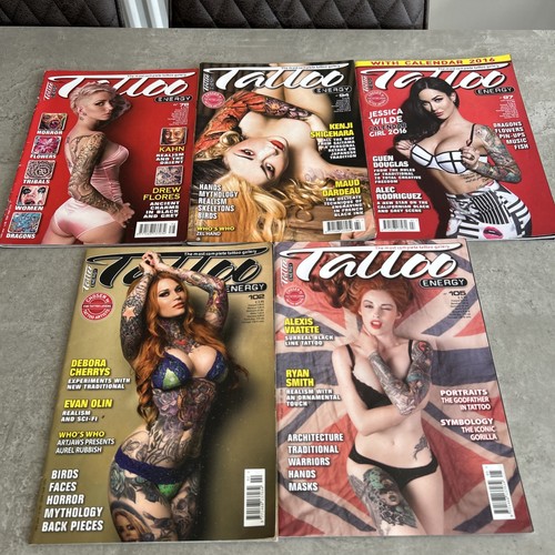 Tattoo energy magazine bundle - tattoo,