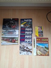 10 x Eisenbahn Literatur Modellbahn Anlagen, Kataloge, Modellbau Bücher, CD