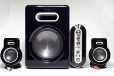 Philips SPA9350/10 100W Multimedia-Lautsprecher 2.1 mit Subwoofer