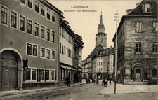 Ak Bad Langensalza in Thüringen, Neumarkt, Marktstraße,  Gebäude,... - 4776973