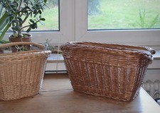 Fahrradkorb vorne Weidenkorb Lenkerkorb geflochten Cityrad Hollandrad Ebike Korb