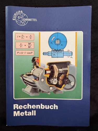 Rechenbuch metall lehrbuch mit - metall,