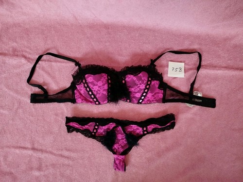 Push set pink schwarz - bh,