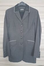 Turnierjacket Reitjacket Jacket Reitsakko Sakko Cavalier Gr. 36 grau