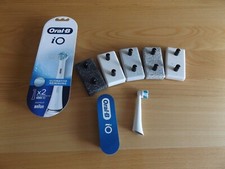 Zahnbürstenhalter 2 Aufsätze Braun Oral B Modell IO Varicor mit POM Haltestiften
