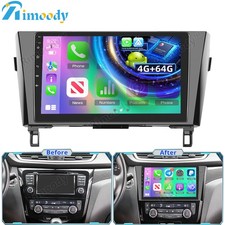 Qualcomm Für Nissan X-Trail T32 Qashqai II 2013-20 Android 15 Autoradio GPS Navi