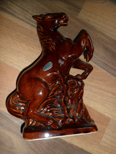 Pferd keramik scheurich braun - keramik,