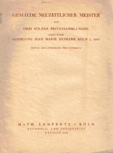 Lempertz gemälde neuzeit - lempertz,,