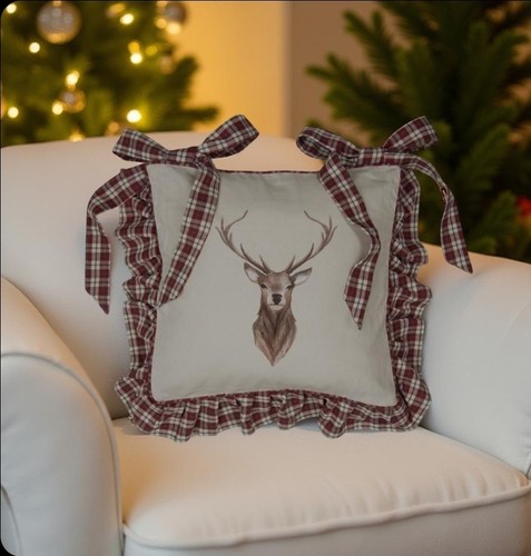 Stuhlkissen bezug hirsch - stuhlkissen,