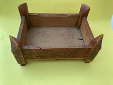 uralt Puppenstube Bett Möbel