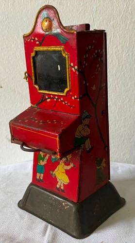 Antiker schokoladenautomat - antiker,