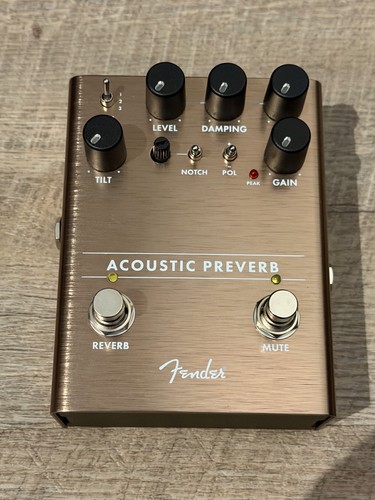 Fender acoustic preamp - fender, preamp/reverb