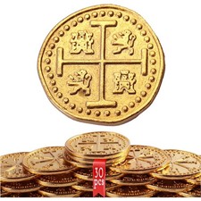 Metall Piratenmünzen, 30 Gold