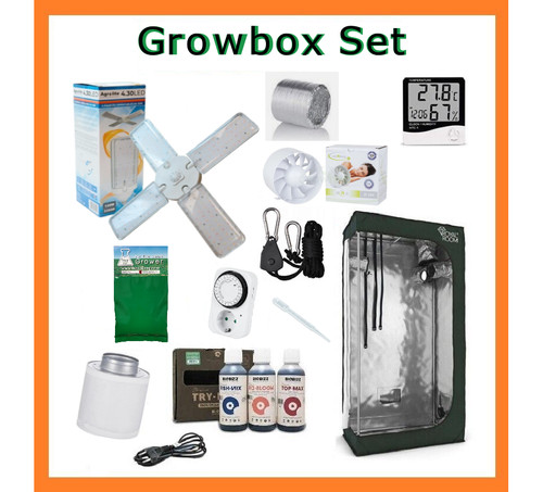 Growbox komplettset set - komplettset,